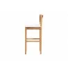 bali & pari Pava Woven Seagrass Bar Stool - side - bali & pari Pava Woven Seagrass Bar Stool - side