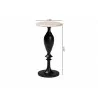 bali & pari Perlita End Table with Marble Stone Top - dimes - bali & pari Perlita End Table with Marble Stone Top - dimes