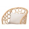 bali & pari Prisca Natural Rattan 2-Piece Dining Chair Set with Bubble Frame - detail - bali & pari Prisca Natural Rattan 2-Piece Dining Chair Set with Bubble Frame - detail