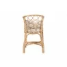 bali & pari Prisca Natural Rattan Counter Stool with Bubble Frame - back - bali & pari Prisca Natural Rattan Counter Stool with Bubble Frame - back