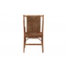 bali & pari Ramos Marbled Tortoise Natural Rattan and Seagrass Armchair - back - bali & pari Ramos Marbled Tortoise Natural Rattan and Seagrass Armchair - back