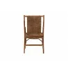 bali & pari Ramos Marbled Tortoise Natural Rattan and Seagrass Armchair - back - bali & pari Ramos Marbled Tortoise Natural Rattan and Seagrass Armchair - back