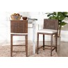  bali & pari Sofia Rattan Counter Stool with Mahogany Wood Frame - lifestyle -  bali & pari Sofia Rattan Counter Stool with Mahogany Wood Frame - lifestyle