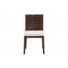 bali & pari Sofia Rattan Dining Chair with Cushion - front - bali & pari Sofia Rattan Dining Chair with Cushion - front