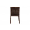 bali & pari Sofia Rattan Dining Chair with Cushion - back - bali & pari Sofia Rattan Dining Chair with Cushion - back