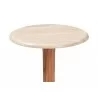 bali & pari Usama End Table with Marble Stone Top - top - bali & pari Usama End Table with Marble Stone Top - top