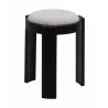 Banjul Ottoman in Misty Gray- angular view 1 - Banjul Ottoman in Misty Gray- angular view 1