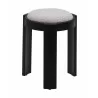 Banjul Ottoman in Misty Gray- angular view 3 - Banjul Ottoman in Misty Gray- angular view 3