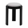 Banjul Ottoman in Misty Gray- angular view 4 - Banjul Ottoman in Misty Gray- angular view 4