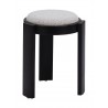 Banjul Ottoman in Misty Gray- angular view 5