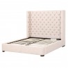 Essentials For Living Barclay Bed in Bisque - Angled without Cushion
