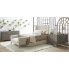 Essentials For Living Barclay Bed in Bisque - Lifestyle
