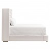 Essentials For Living Barclay Bed in Livesmart Machale Ivory Natural Gray Oak - Side