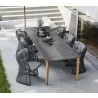 Cane-line Aspect dining table - Fossil black, ceramic hotel - Cane-line Aspect dining table - Fossil black, ceramic hotel