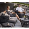 Cane-line Basket 2-seater sofa, incl. AirTouch Cushions - Hotel
