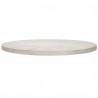 Essentials For Living Bastille 60" Round Dining Table Top in Light Gray Concrete - Tabletop Only
