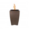 The Outdoor Plus Baston Concrete Fire Pillar