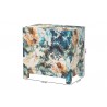 Baxton Studio Adeline End Table with Printed Nature Motif - dimes