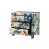 Baxton Studio Adeline End Table with Printed Nature Motif - angled 2 - Baxton Studio Adeline End Table with Printed Nature Motif - angled 2