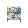 Baxton Studio Adeline End Table with Printed Nature Motif - front