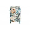 Baxton Studio Adeline End Table with Printed Nature Motif - side