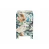 Baxton Studio Adeline End Table with Printed Nature Motif - side - Baxton Studio Adeline End Table with Printed Nature Motif - side