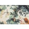 Baxton Studio Adeline End Table with Printed Nature Motif - top - Baxton Studio Adeline End Table with Printed Nature Motif - top