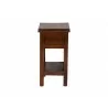 Baxton Studio bali & pari Alexandra Handcarved Mahogany Wood Nightstand - side - Baxton Studio bali & pari Alexandra Handcarved Mahogany Wood Nightstand - side