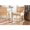 Baxton Studio bali & pari Alexis Natural Rattan Counter Stool - lifestyle - Baxton Studio bali & pari Alexis Natural Rattan Counter Stool - lifestyle