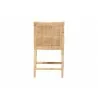 Baxton Studio bali & pari Alexis Natural Rattan Counter Stool - back - Baxton Studio bali & pari Alexis Natural Rattan Counter Stool - back
