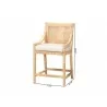 Baxton Studio bali & pari Alexis Natural Rattan Counter Stool - dimes - Baxton Studio bali & pari Alexis Natural Rattan Counter Stool - dimes