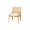 Baxton Studio bali & pari Alexis Natural Rattan Dining Chair - angled - Baxton Studio bali & pari Alexis Natural Rattan Dining Chair - angled