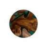 Baxton Studio bali & pari Amada Teak Wood Epoxy Resin End Table - tops - Baxton Studio bali & pari Amada Teak Wood Epoxy Resin End Table - tops
