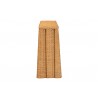 Baxton Studio bali & pari Andrea Natural Rattan Console Table - side