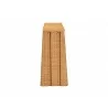 Baxton Studio bali & pari Andrea Natural Rattan Console Table - side - Baxton Studio bali & pari Andrea Natural Rattan Console Table - side