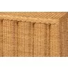 Baxton Studio bali & pari Andrea Natural Rattan Console Table - top - Baxton Studio bali & pari Andrea Natural Rattan Console Table - top
