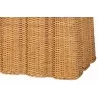 Baxton Studio bali & pari Andrea Natural Rattan Console Table - bottom - Baxton Studio bali & pari Andrea Natural Rattan Console Table - bottom