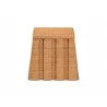 Baxton Studio bali & pari Andrea Natural Rattan End Table - side - Baxton Studio bali & pari Andrea Natural Rattan End Table - side