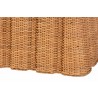 Baxton Studio bali & pari Andrea Natural Rattan End Table - bottom