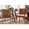 Baxton Studio bali & pari Chabela 2-Piece Handwoven Seagrass Armchairs - lifestyle