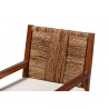 Baxton Studio bali & pari Chabela 2-Piece Handwoven Seagrass Armchairs - top