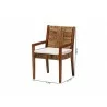 Baxton Studio bali & pari Chabela 2-Piece Handwoven Seagrass Armchairs - dimes - Baxton Studio bali & pari Chabela 2-Piece Handwoven Seagrass Armchairs - dimes