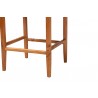 Baxton Studio bali & pari Chatura Natural Rattan and Mahogany Wood 2-Piece Counter Stool Set - leg