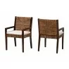 Baxton Studio bali & pari Cordoba 2-Piece Handwoven Seagrass Armchairs - angled - Baxton Studio bali & pari Cordoba 2-Piece Handwoven Seagrass Armchairs - angled