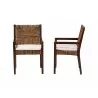 Baxton Studio bali & pari Cordoba 2-Piece Handwoven Seagrass Armchairs - side - Baxton Studio bali & pari Cordoba 2-Piece Handwoven Seagrass Armchairs - side