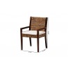 Baxton Studio bali & pari Cordoba 2-Piece Handwoven Seagrass Armchairs - dimes