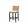 Baxton Studio bali & pari Fatima Natural Rattan Counter Stool with Cushion - angled - Baxton Studio bali & pari Fatima Natural Rattan Counter Stool with Cushion - angled