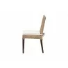 Baxton Studio bali & pari Fatima Natural Rattan Dining Chair with Cushion - side - Baxton Studio bali & pari Fatima Natural Rattan Dining Chair with Cushion - side