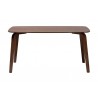 Baxton Studio Billie Wood Dining Table - front