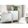 Baxton Studio Callison Spindle Chest in White - lifestyle - Baxton Studio Callison Spindle Chest in White - lifestyle